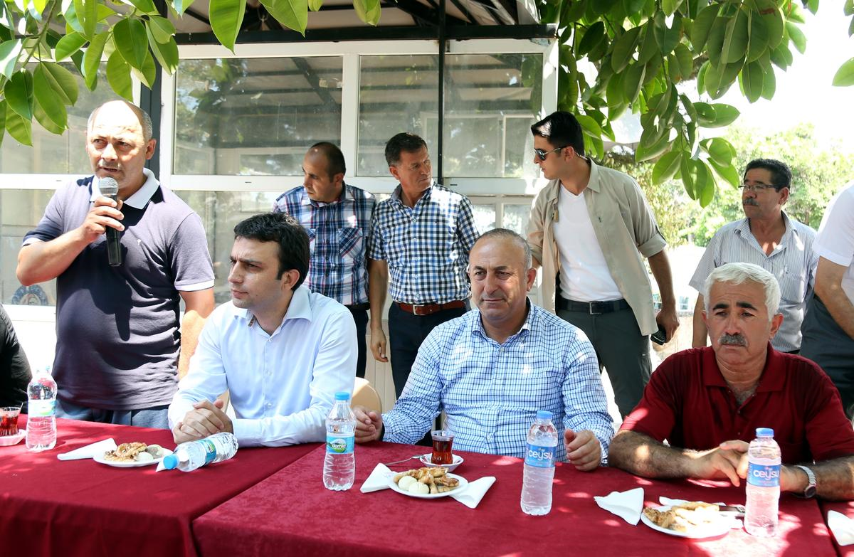 AB Bakanı ve Başmüzakereci Çavuşoğlu, Antalya\'da