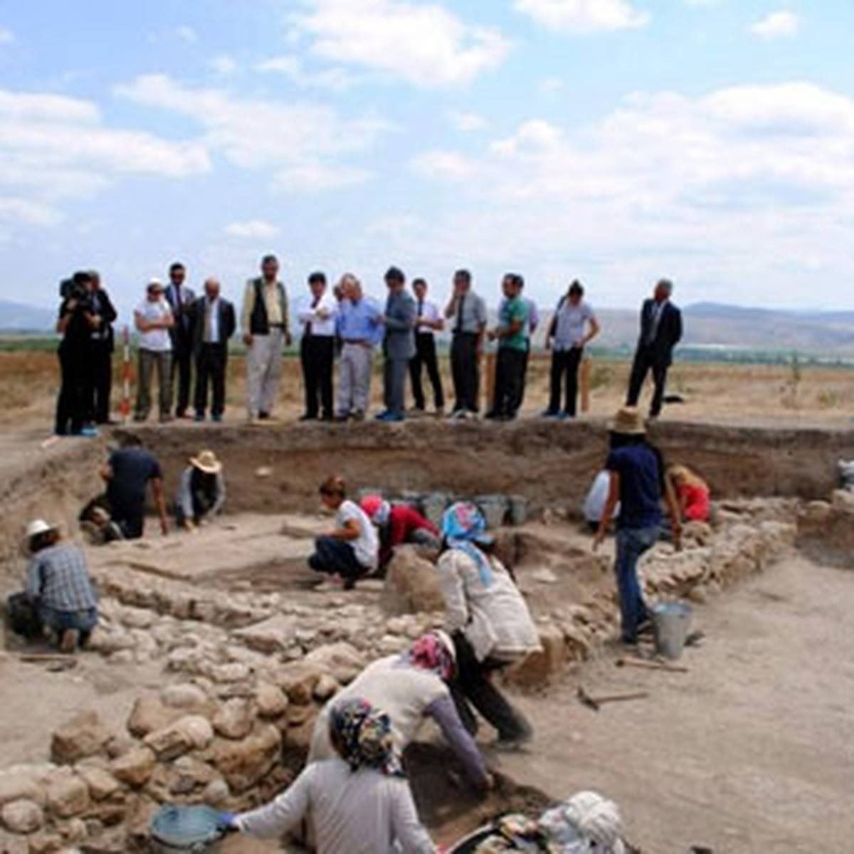 Oluz Höyük\'teki Arkeolojik Kazılar Başladı