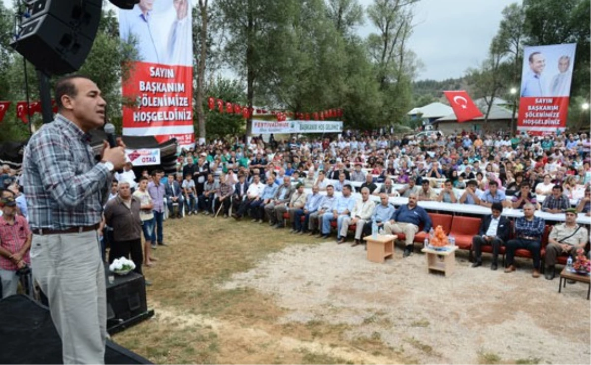 Başkan Hüseyin Sözlu, Mansurlu Yayla Şenligine Katıldı