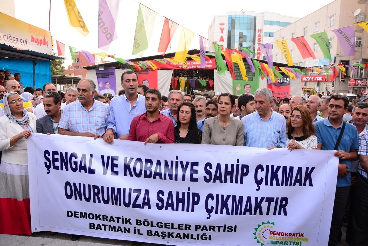 Batman\'da IŞİD Protesto Edildi