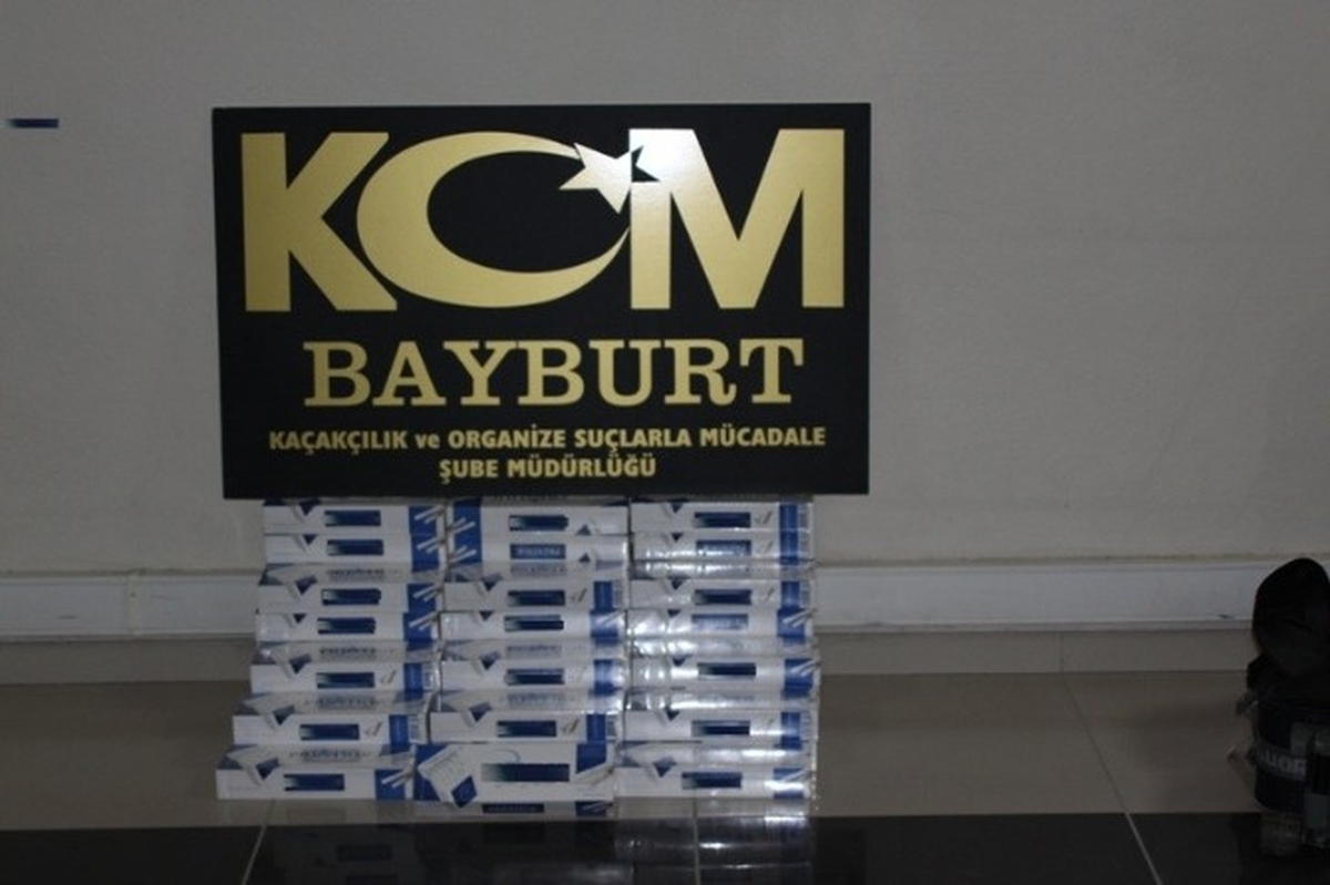 Bayburt\'ta Uyuşturucu ve Kaçak Sigara Operasyonu