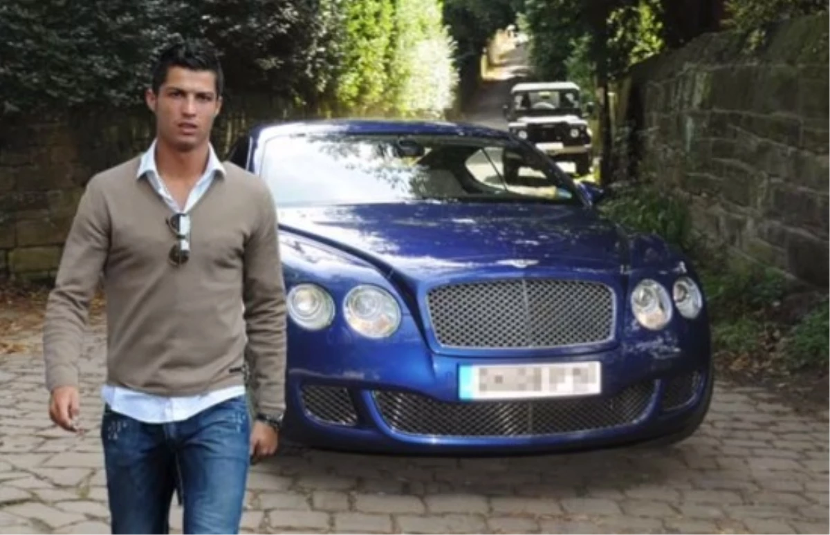 Crıstıano Ronaldo, Lüks Arabaları İçin Yılda 100 Bin Euro Kasko Ücreti Ödüyor