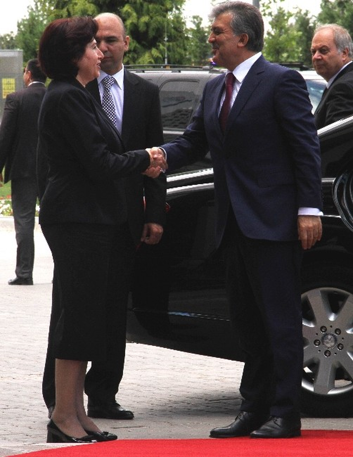 Cumhurbaşkanı Gül\'den Danıştay Başkanı Güngör\'e Veda Ziyareti