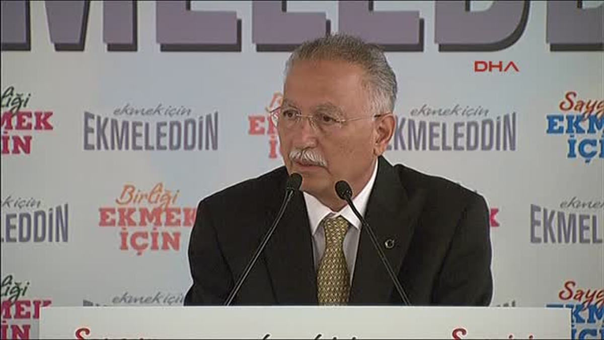 Ekmeleddin İhsanoğlu: 18 Milyon Seçim Pusulası Fazla Basılmış
