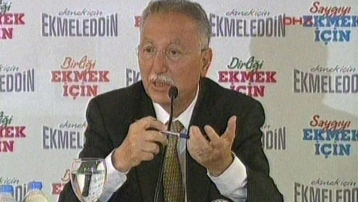 Ekmeleddin İhsanoğlu Eskişehir\'de