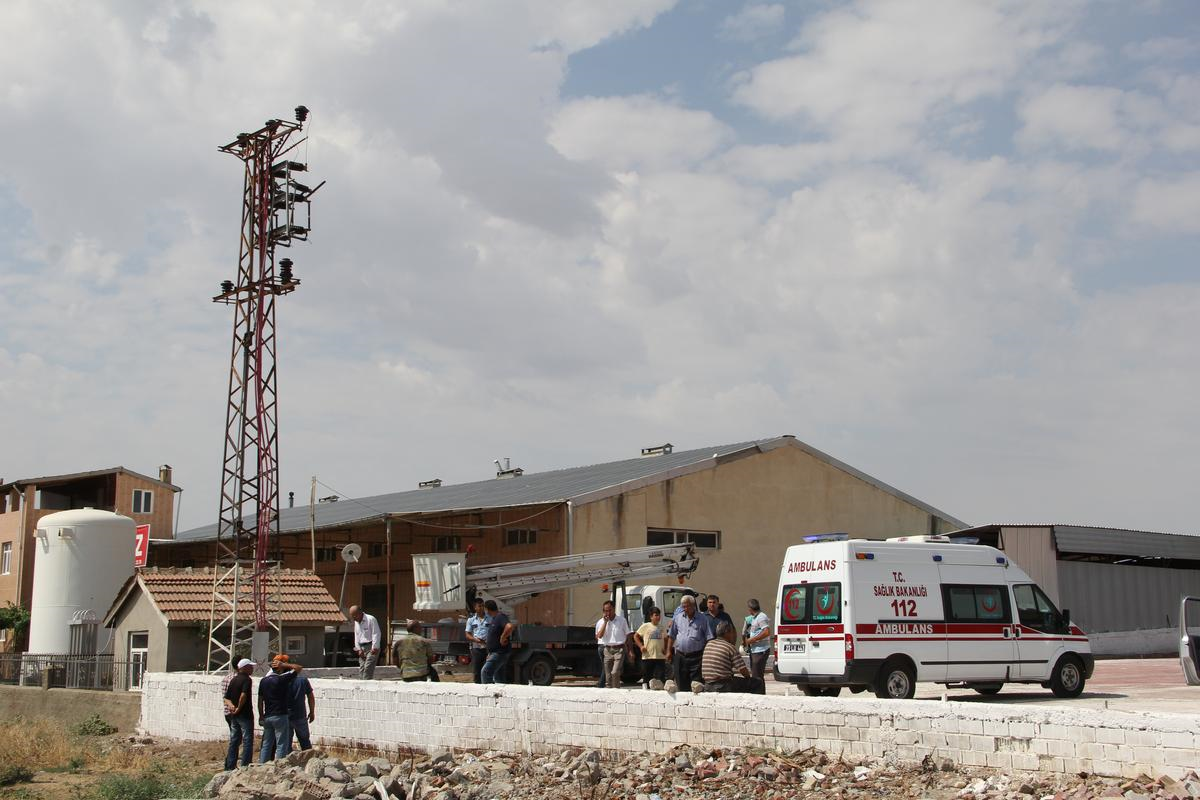 Elektrik Akımına Kapılan Kişi Yaralandı