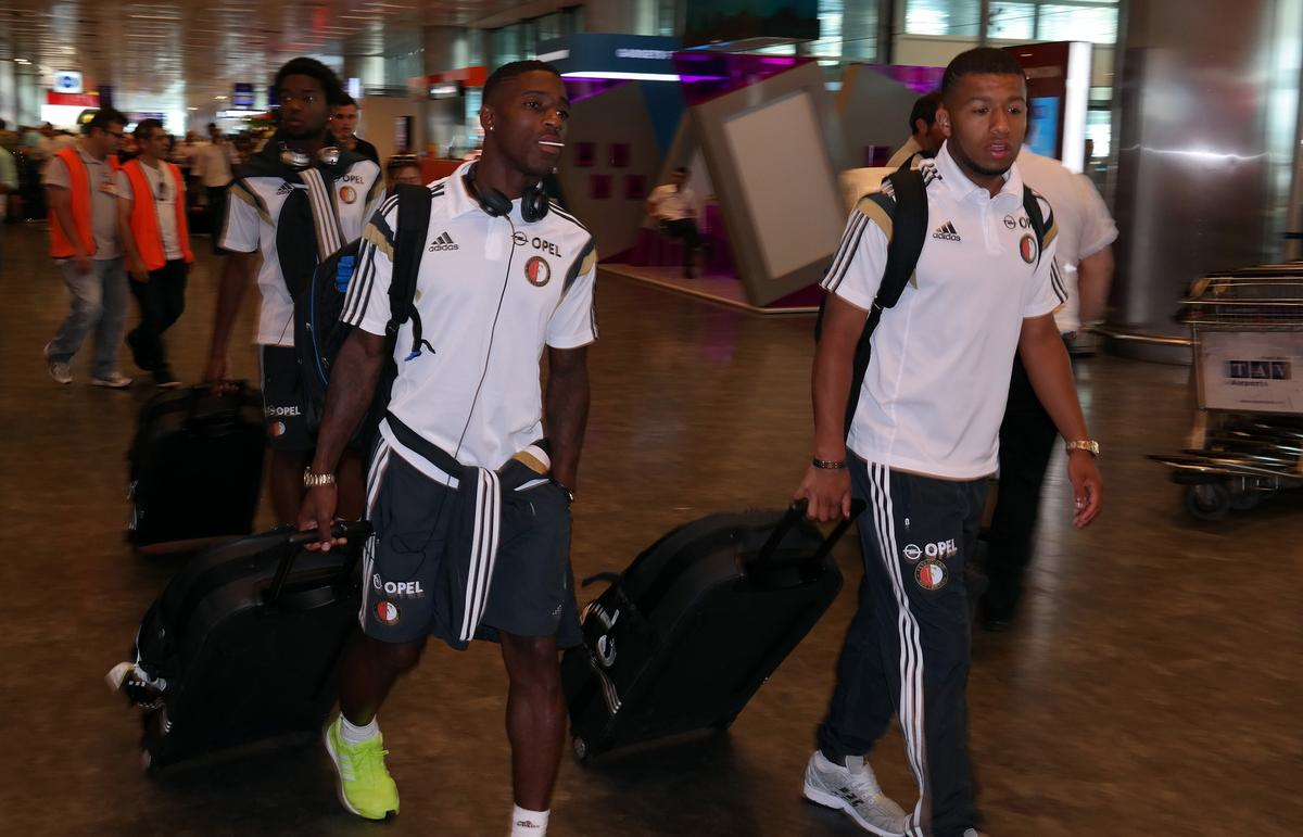 Feyenoord, İstanbul\'a Geldi