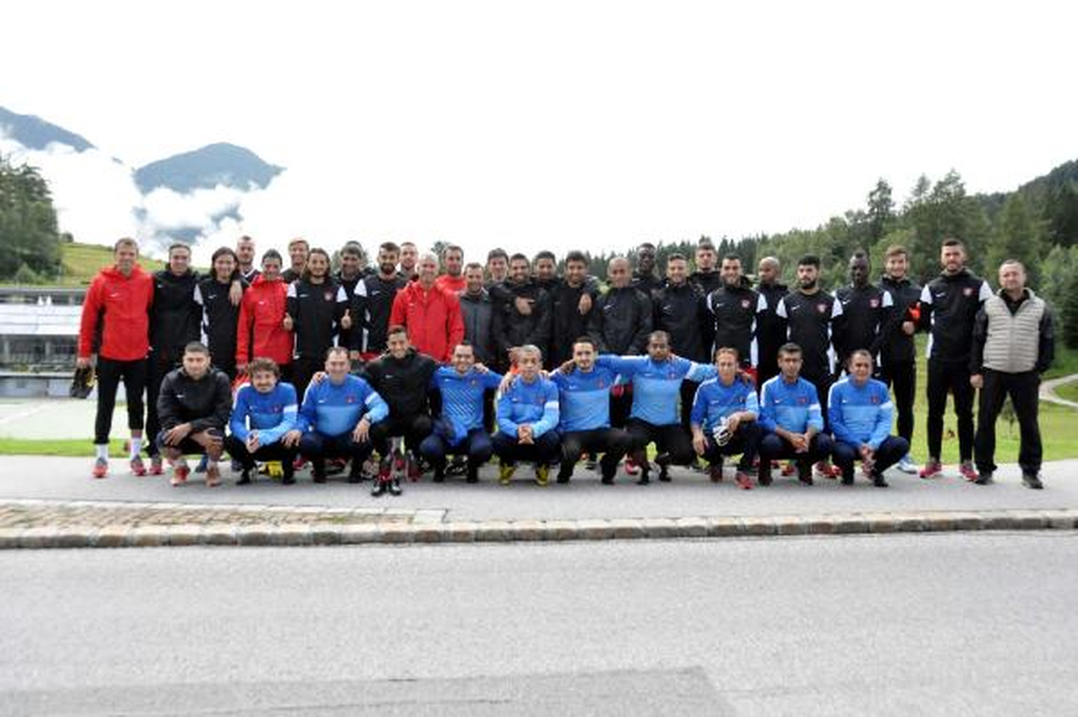 Gaziantepspor Avusturya\'da İlk İdmanını Yaptı
