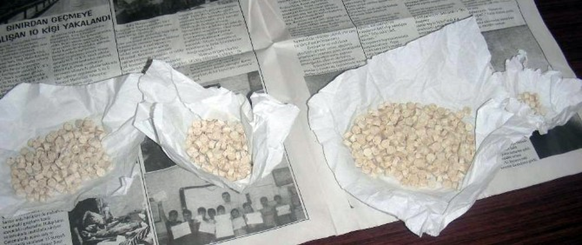 Kilis\'te 615 Adet Captagon Ele Geçirildi