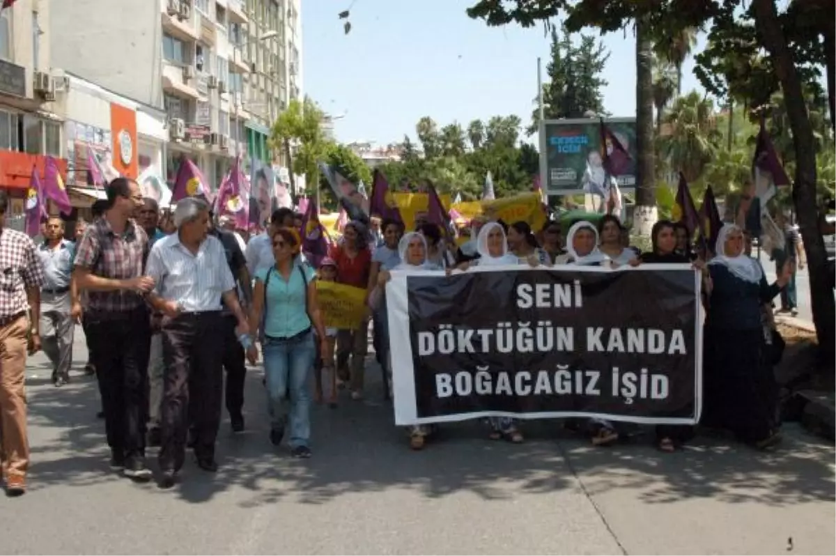 Mersin'de IŞİD Protestosu