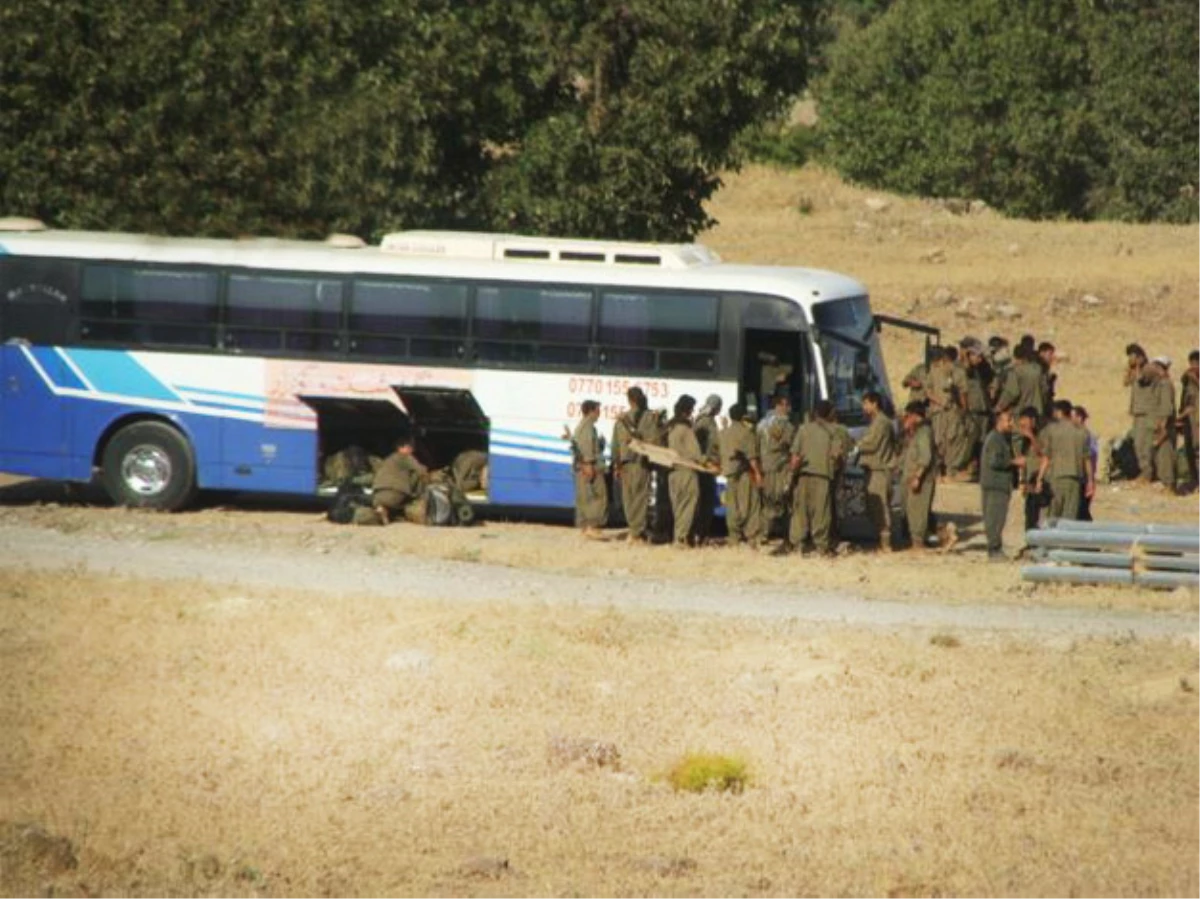 PKK\'lılar, Kiralık Otobüslerle IŞİD\'le Savaşmaya Gidiyor