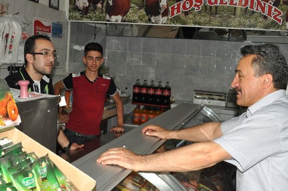 Seydişehir Belediye Başkanı Tutal Esnaf Ziyaretinde