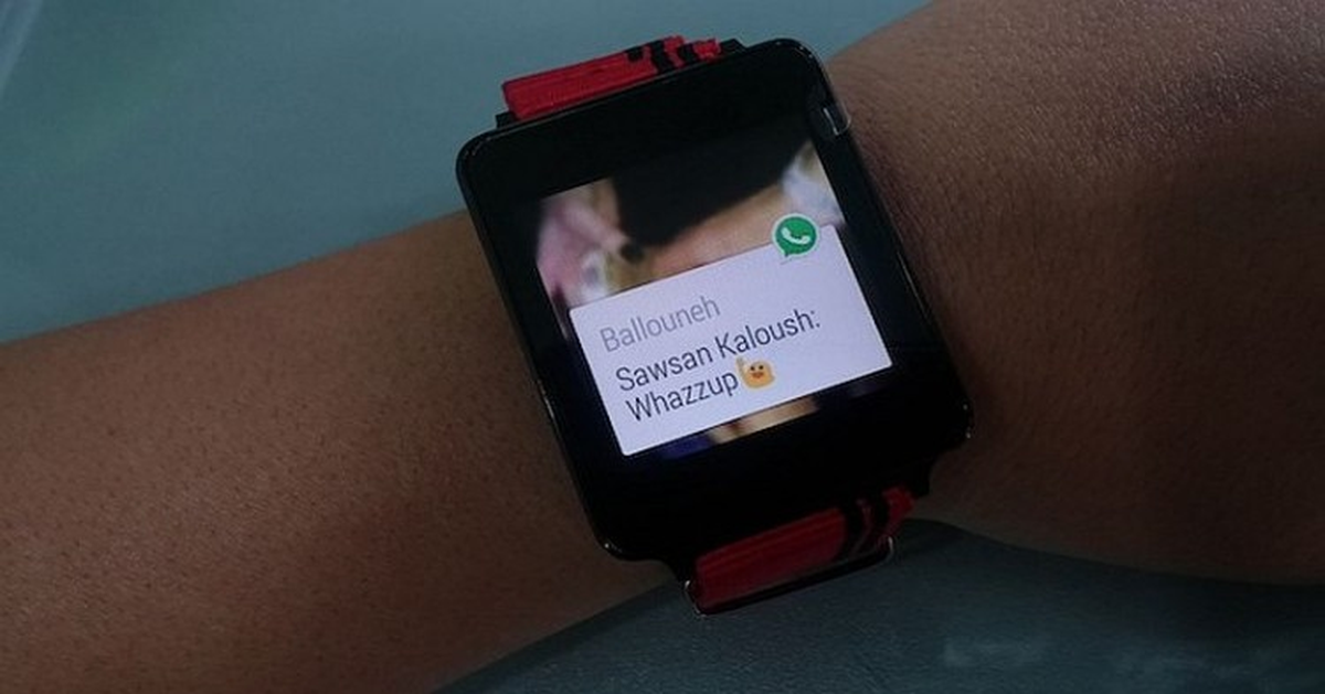 Whatsapp Android Wear\'da
