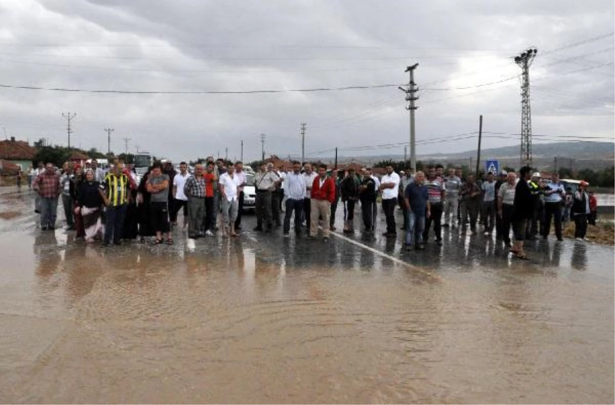 Yozgat-Kırıkkale Karayolunda Sel