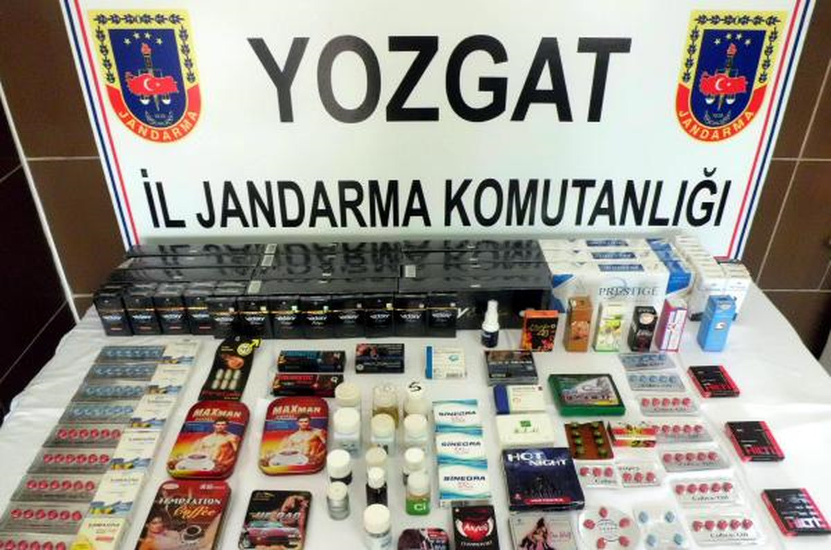Yozgat\'ta Cinsel İçerikli Hap Operasyonu