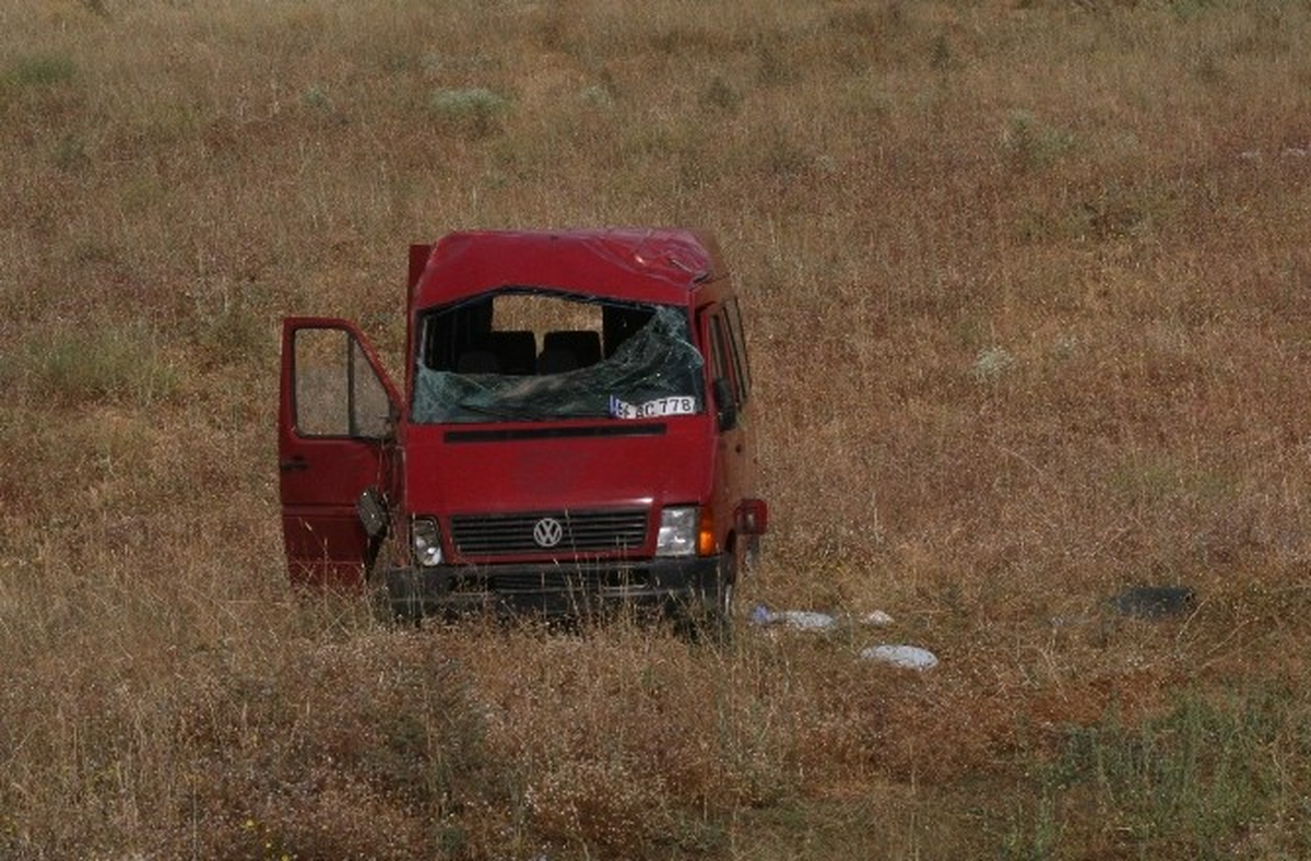 Yozgat\'ta Tarfik Kazası: 4 Yaralı