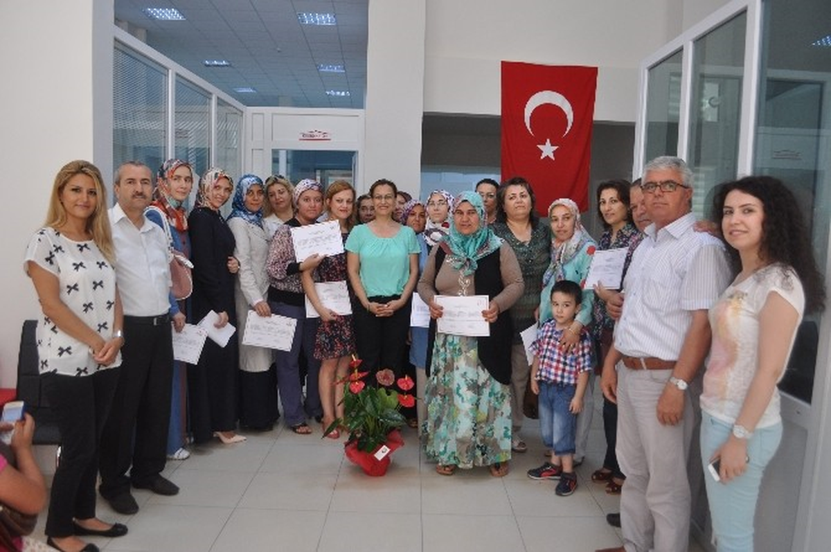 21 Kursiyer Sertifikalarına Kavuştu