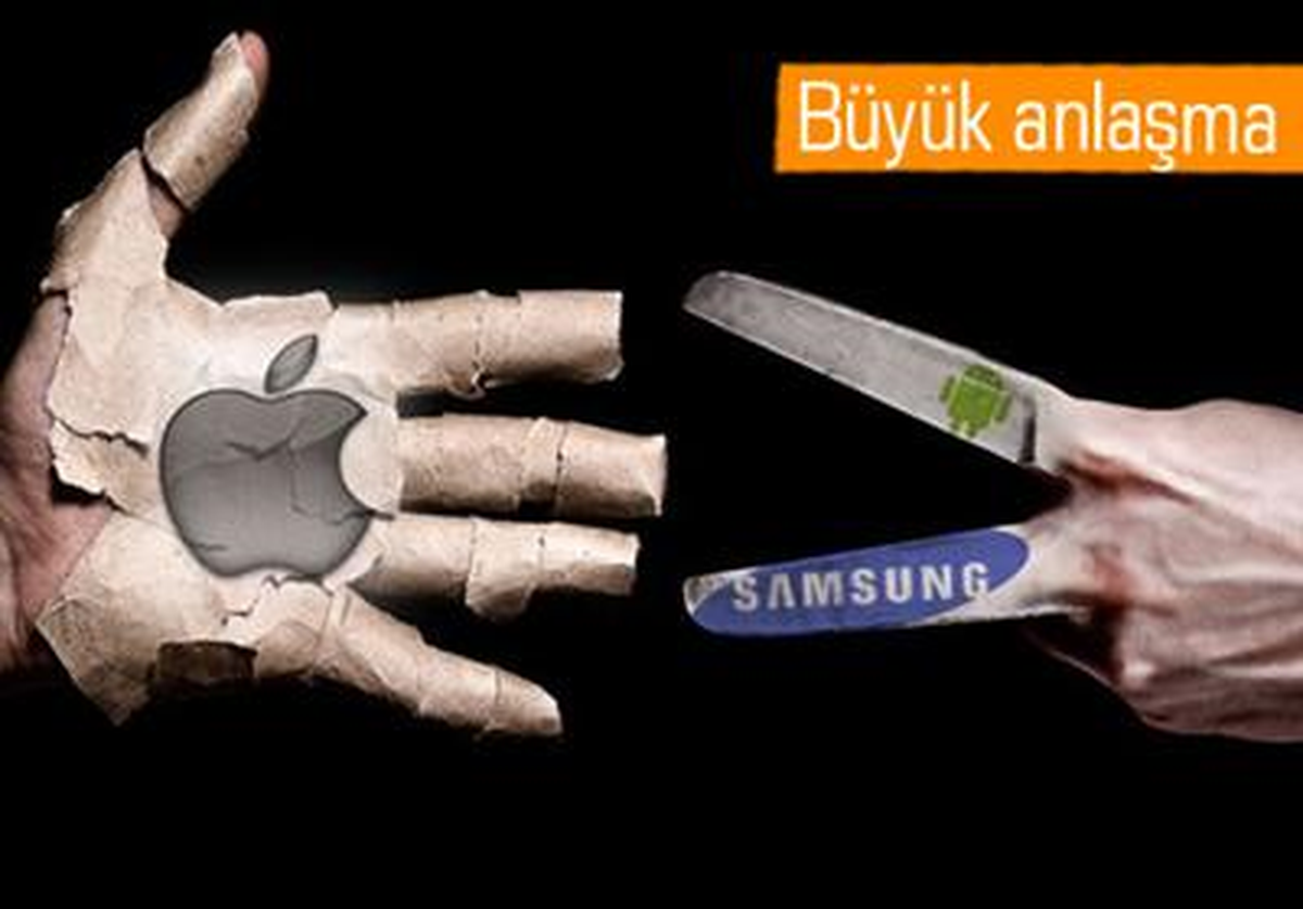 Apple ve Samsung\'dan Tarihi Barış Anlaşması