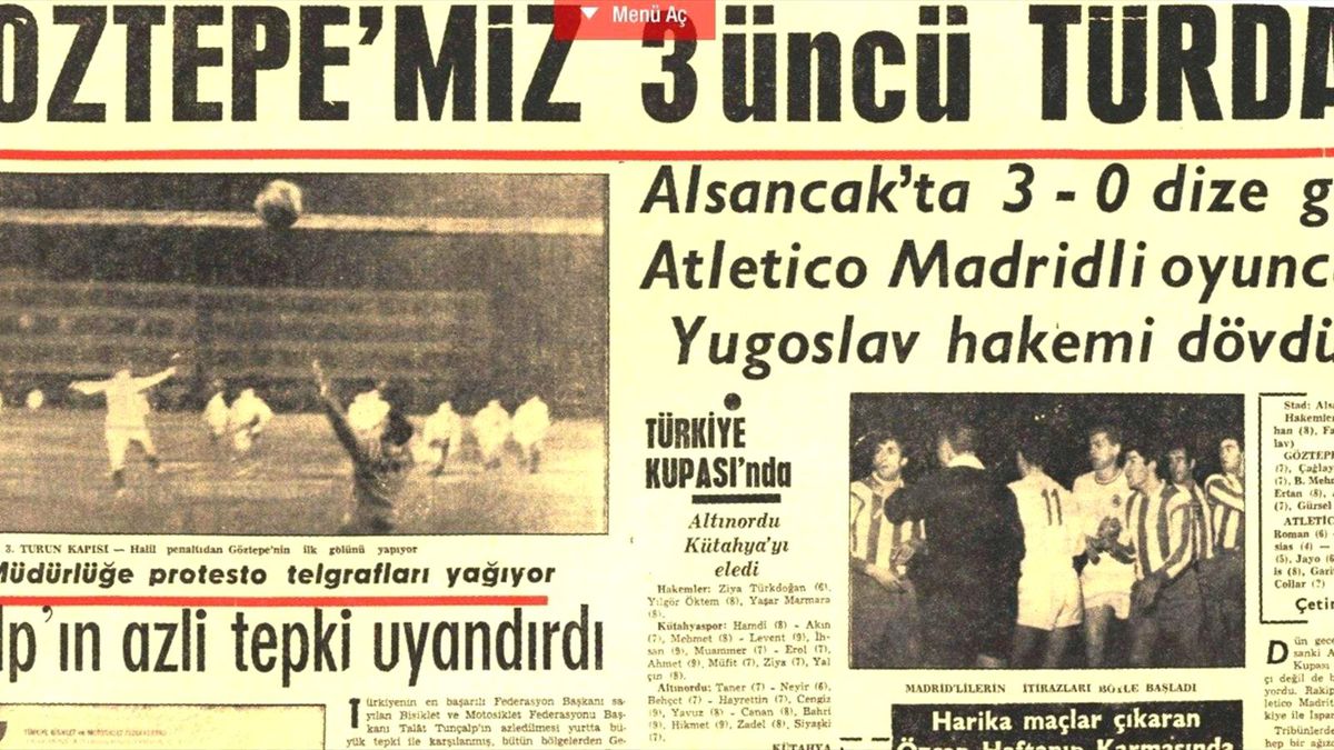 Atletico Madrid Daha Önce İzmir'de Göztepe'ye Turu Kaybetmişti