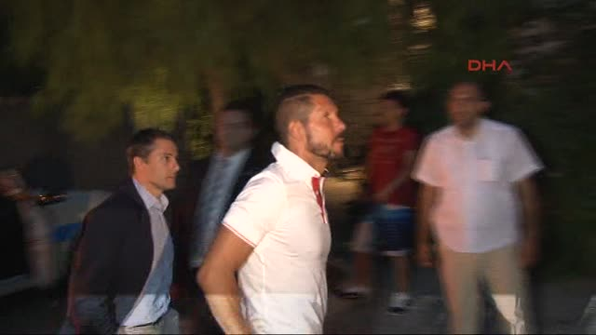 Atletico Madrid\'li Futbolcular Alaçatı\'da