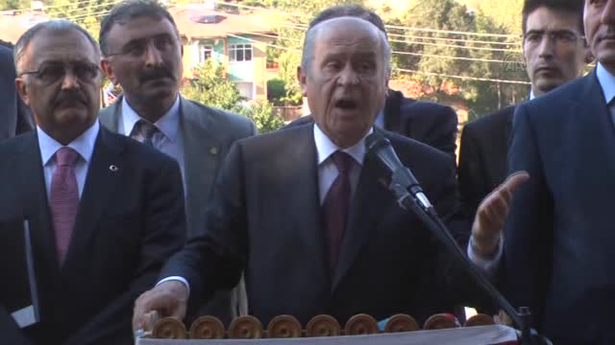 Bahçeli ''Türkiye'nin Bu Gidişatında Hayır Yok''