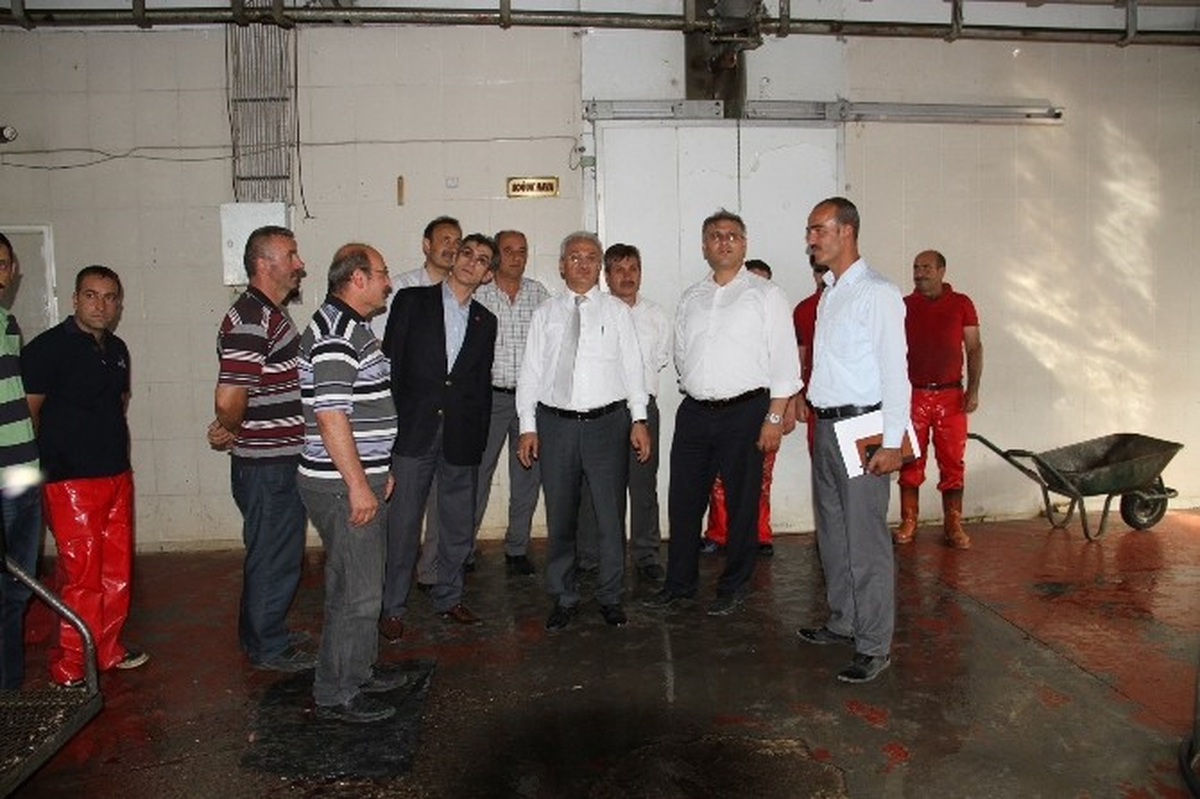 Erzincan Belediye Başkanı Başsoy Belediye Dış Birimlerini Ziyaret Etti