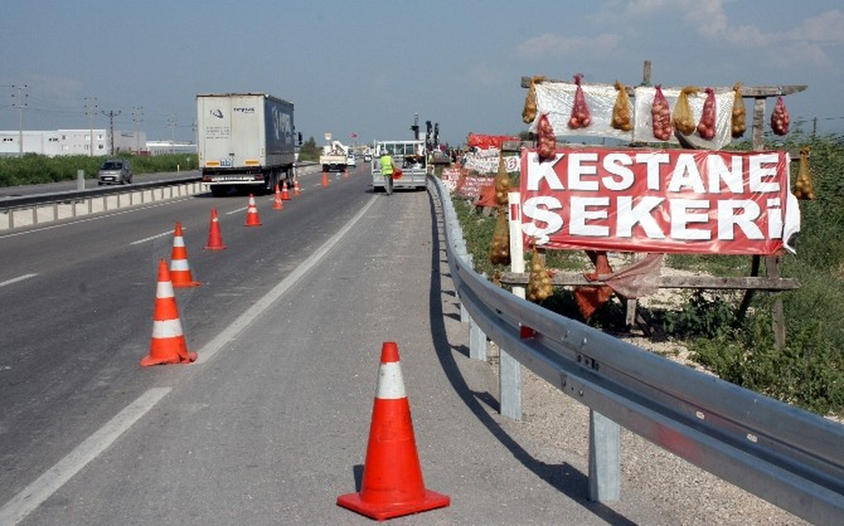 Bursa\'da Soğancıların Bariyer İsyanı