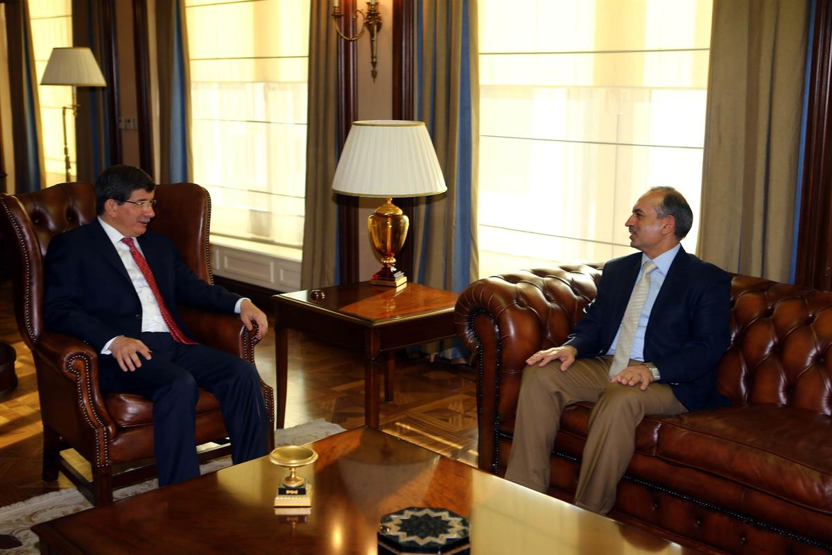 Davutoğlu, Hasan Turan\'ı Kabul Etti