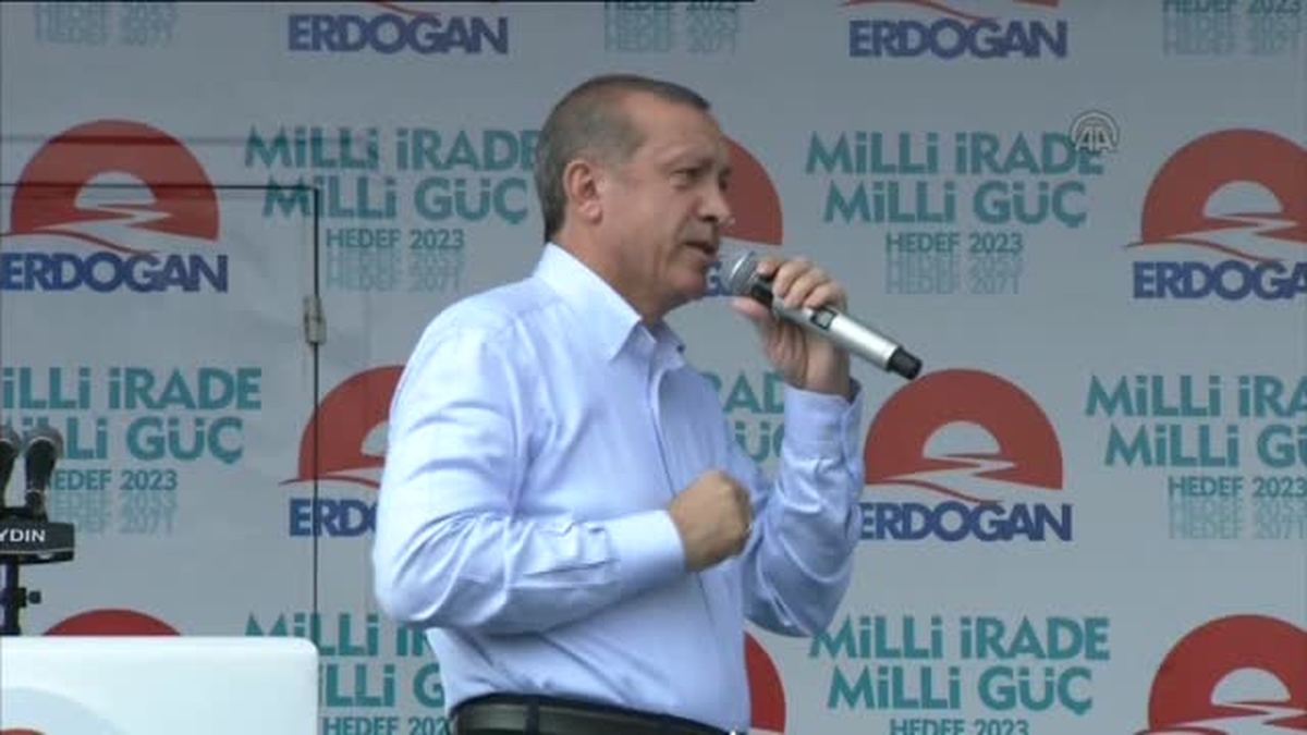 Erdoğan: "CHP\'nin, MHP\'nin başkanları, adayın ismini telaffuz edemiyorlar" -