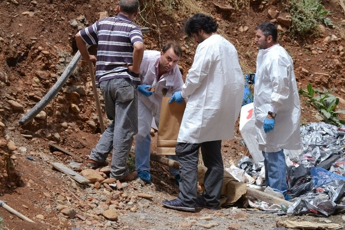 İnşaat Alanından İnsan Kemikleri Çıktı