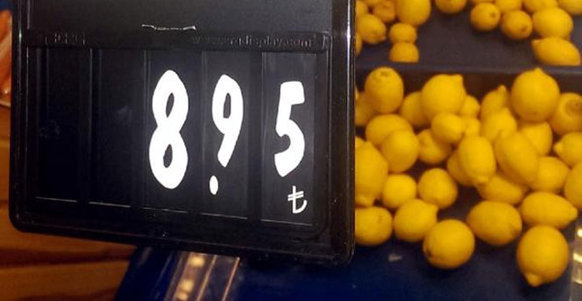 Limonun Tanesi 2 Liraya Koşuyor