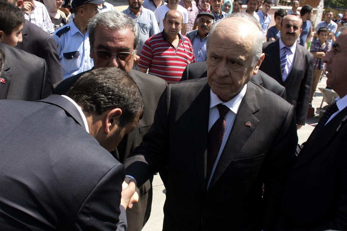 MHP Genel Başkanı Bahçeli, Çorum\'da