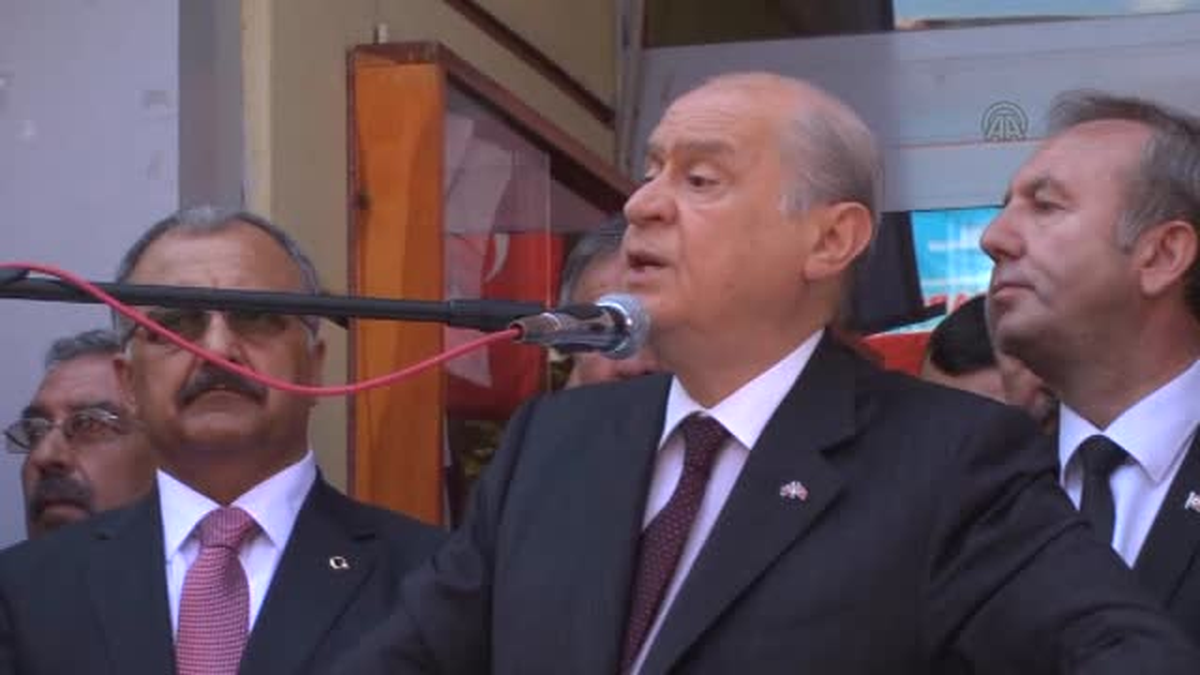 MHP Genel Başkanı Bahçeli: Erdoğan\'dan Cumhurbaşkanı Olmaz