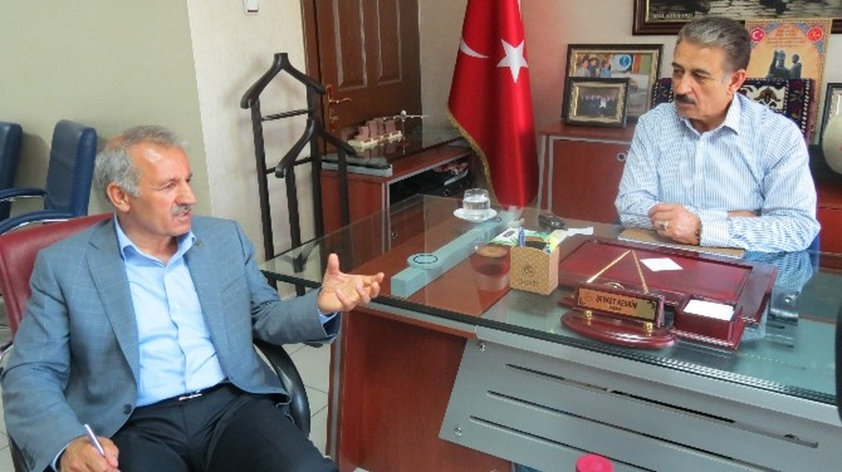Milletvekili Şahin\'den Mesob Başkanı Keskin\'e Ziyaret