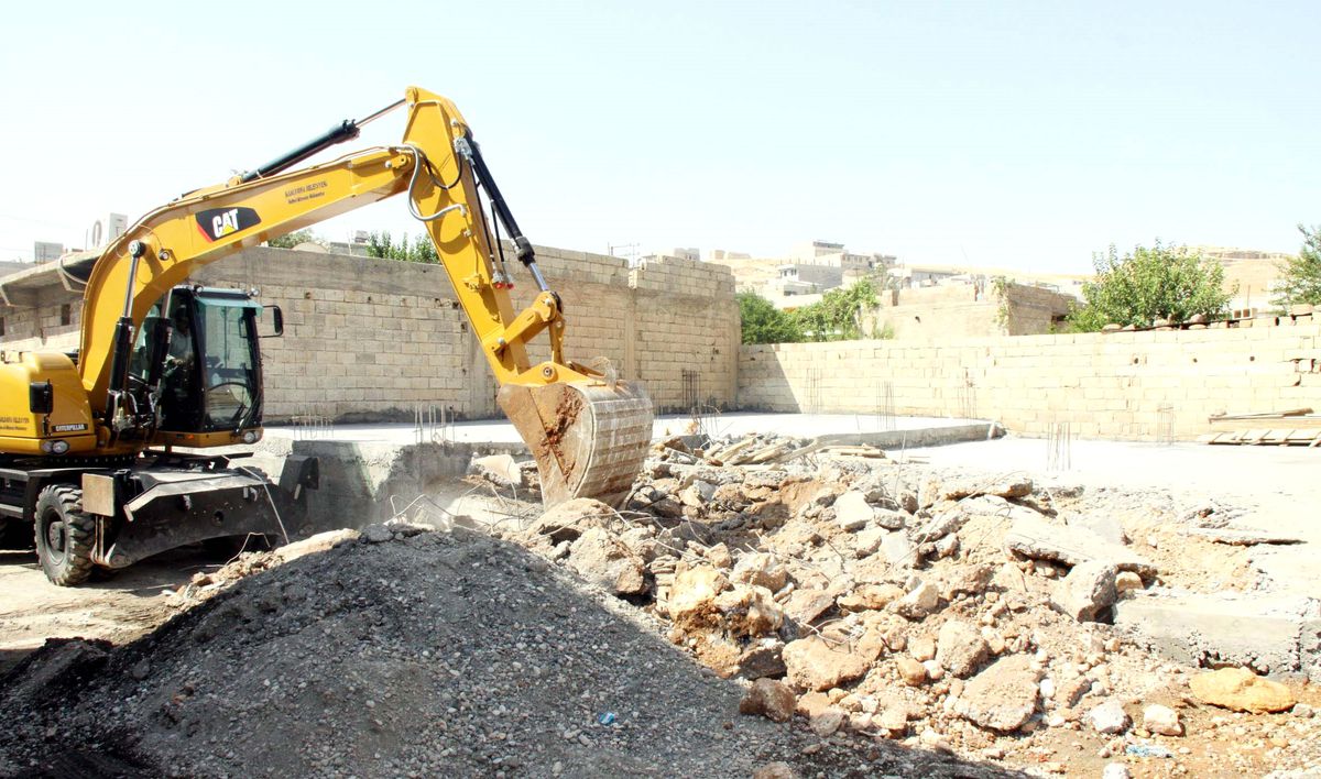 Şanlıurfa\'da Kaçak Yapıyla Mücadele