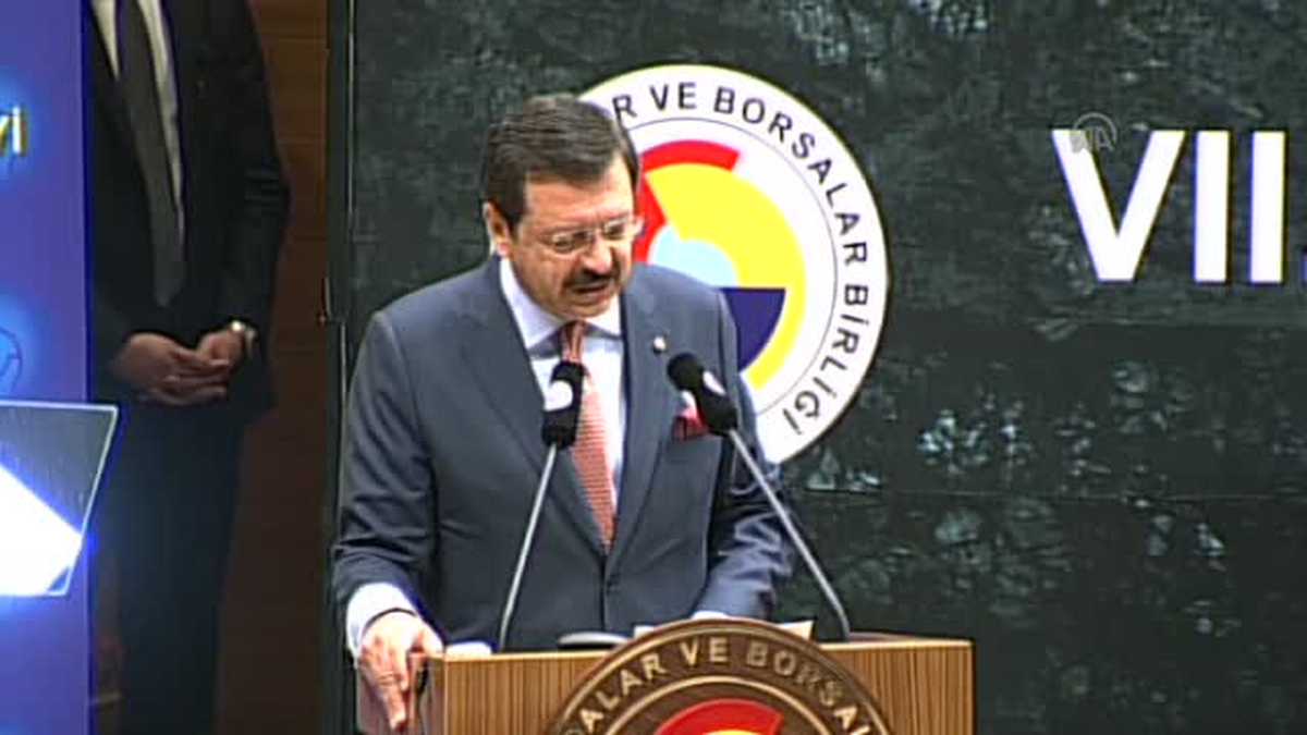 7. Türkiye Ticaret ve Sanayi Şurası - Hisarcıklıoğlu -