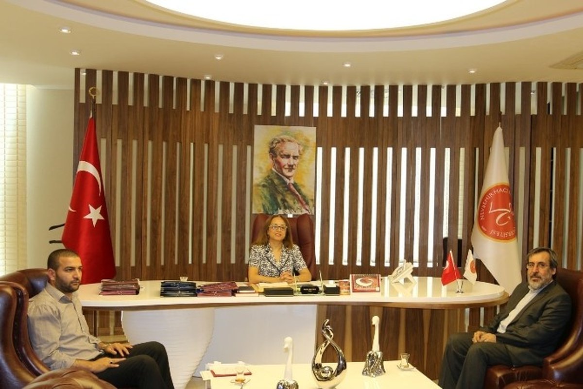 El Mustafa Üniversitesi Temsilcisinden Rektör Kılıç\'a Ziyaret