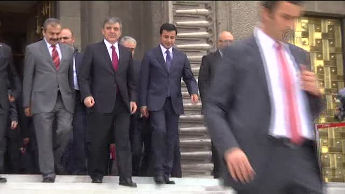 Cumhurbaşkanı Gül, Veda Ziyaretleri Kapsamında Demirtaş ile Görüştü