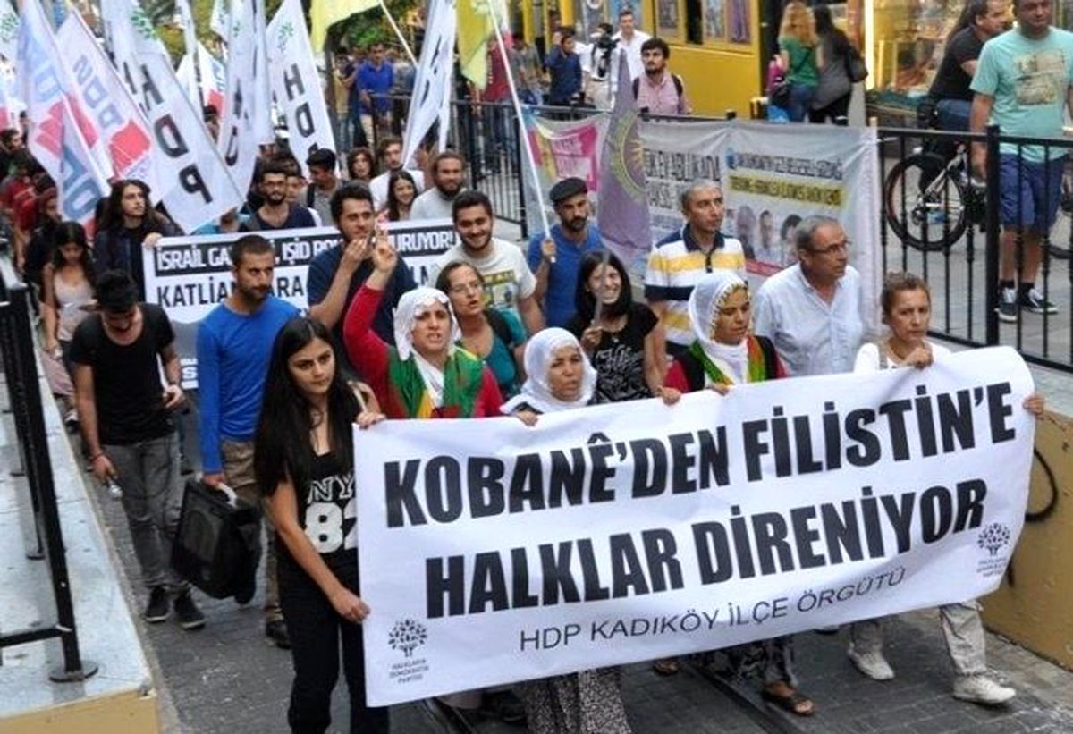 Kadıköy Meydanında "Işid" Protestosu