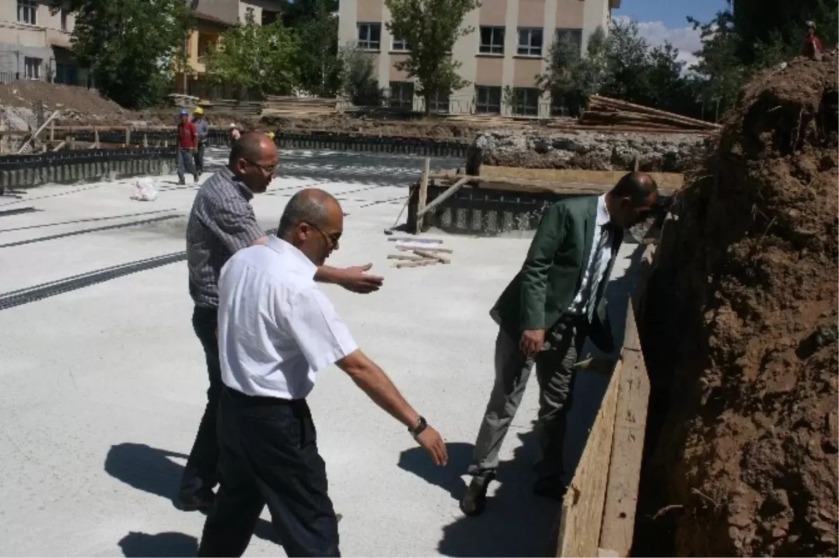 Sağlık İl Müdürü Vançelik, Sağlık Yatırımlarını Denetledi