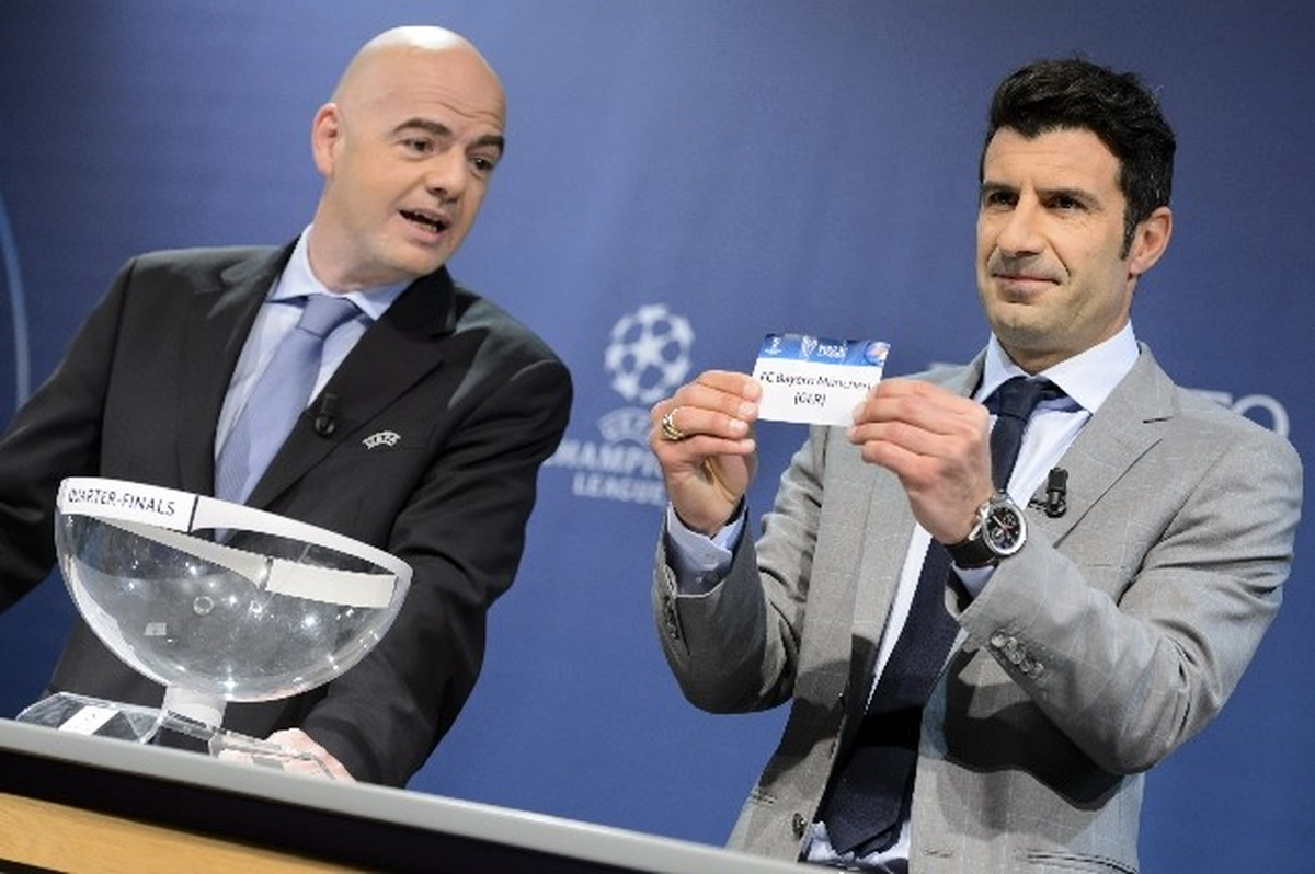 İsviçre\'nin Nyon Kentinde Yapılan UEFA Şampiyonlar Ligi Play-off Turu Kura Çekiminde Beşiktaş\'ın...