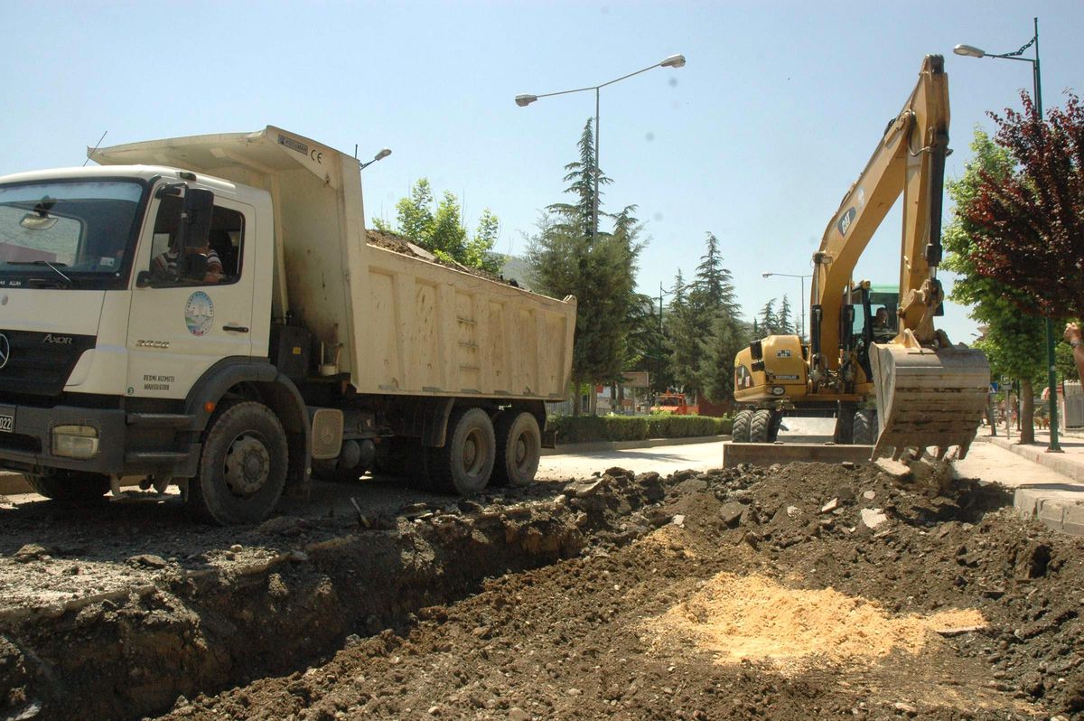 Tokat\'ta Asfalt Çalışmaları