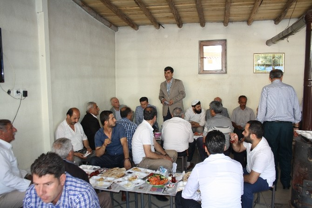 Başkan Asya Muhtarlarla Bir Araya Geldi