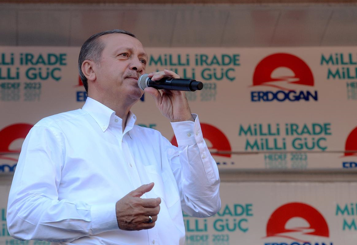 Cumhurbaşkanı Adayı ve Başbakan Erdoğan\'ın Ankara Mitingi
