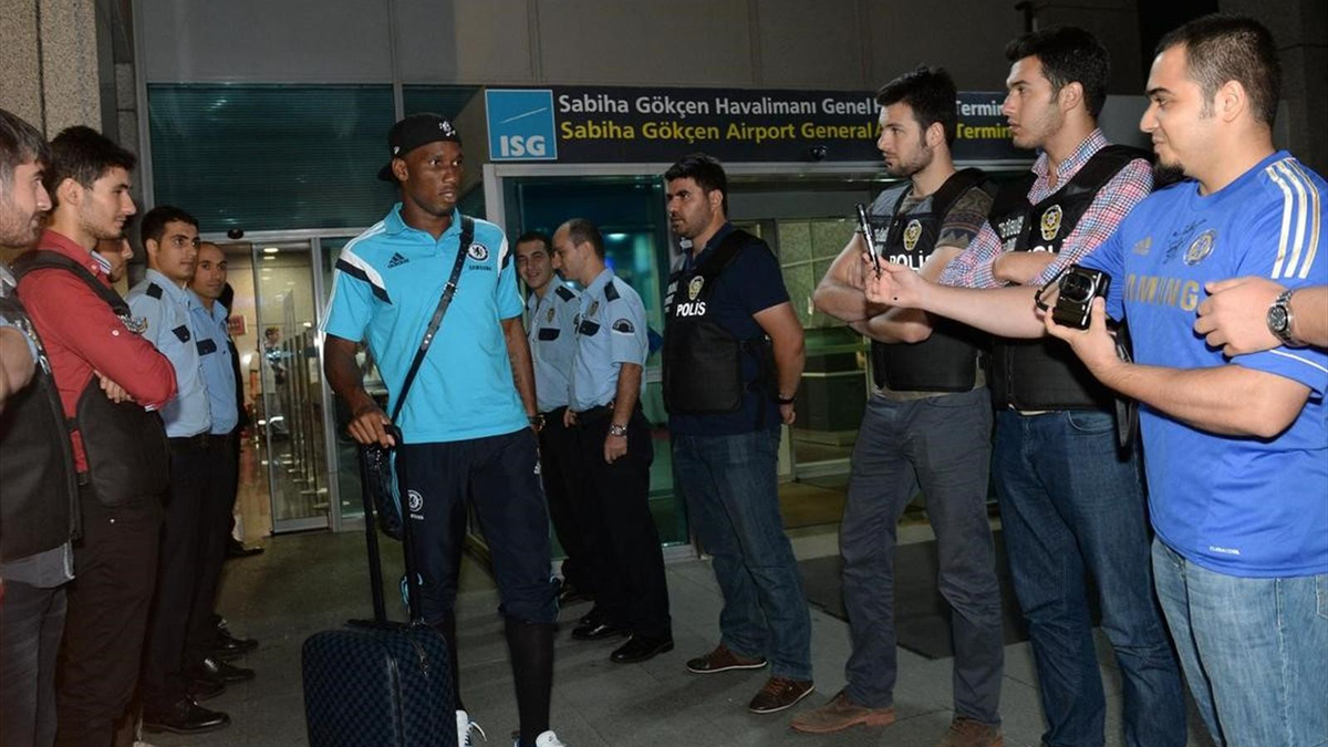 Drogbalı Chelsea İstanbul\'da