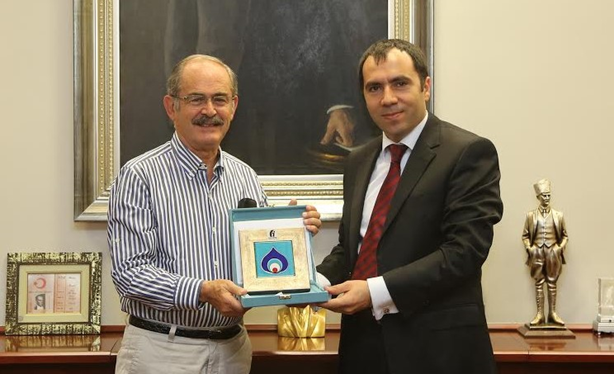 Fatih Kızıltepe\'den Başkan Büyükerşen\'e Veda Ziyareti
