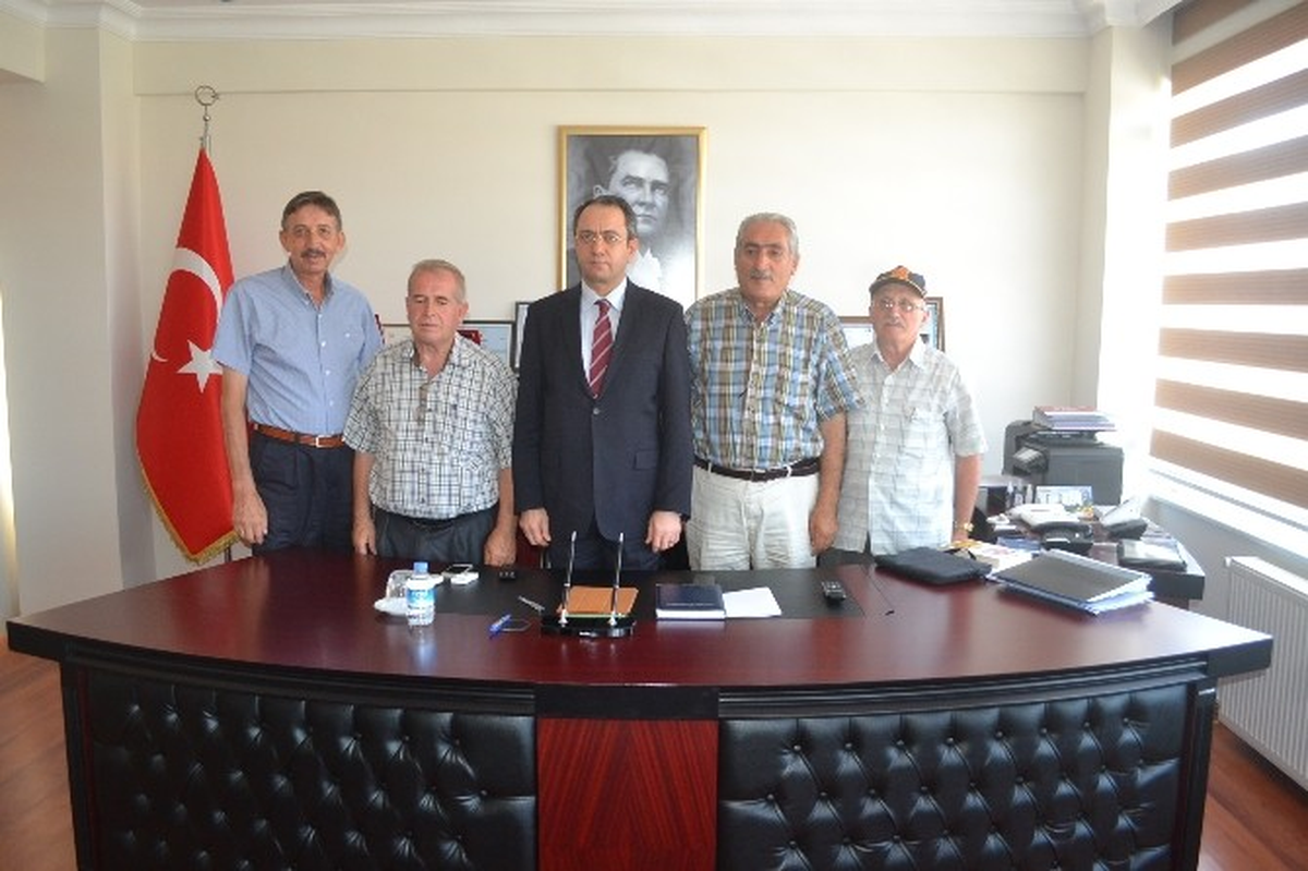 Gazilerden Kaymakama Teşekkür