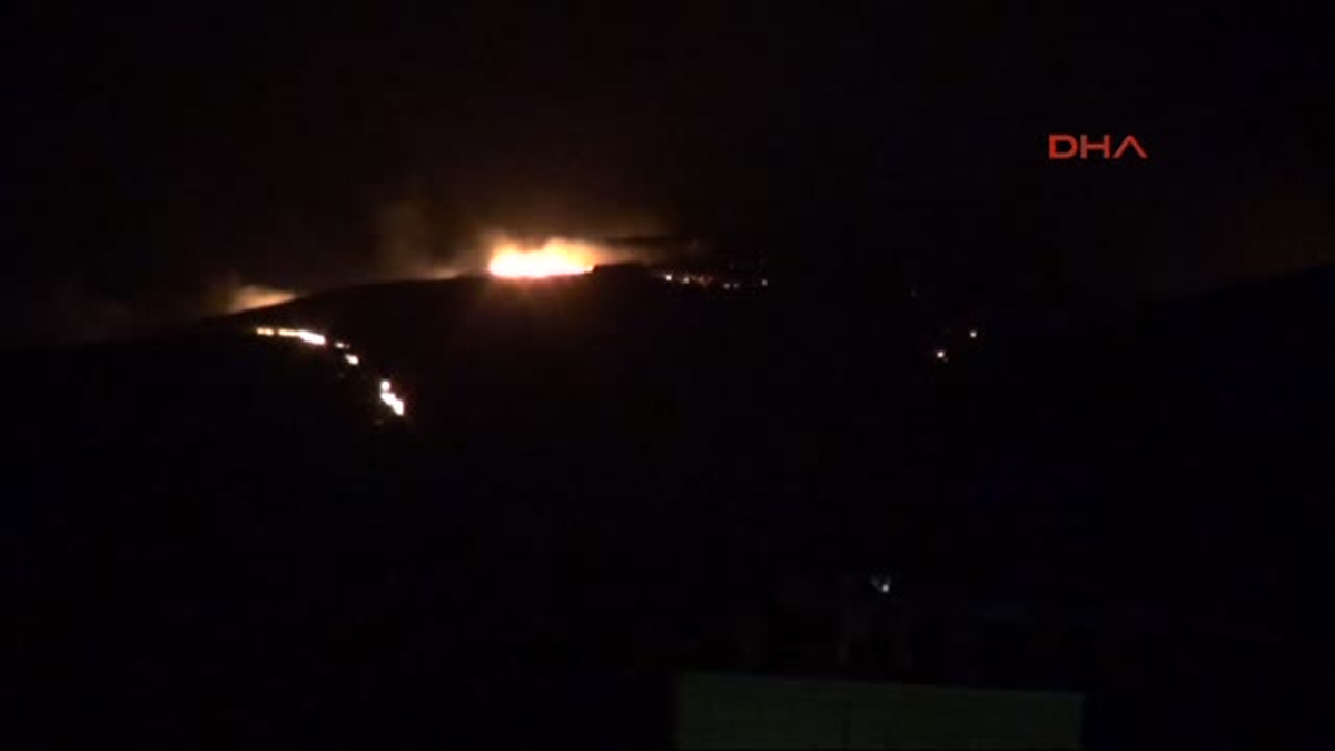Hatay\'da Orman Yangını