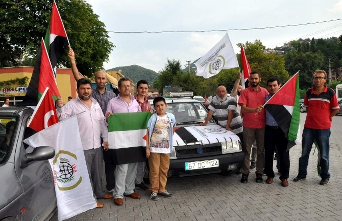 İhh\'dan Gazze\'ye Destek Konvoyu