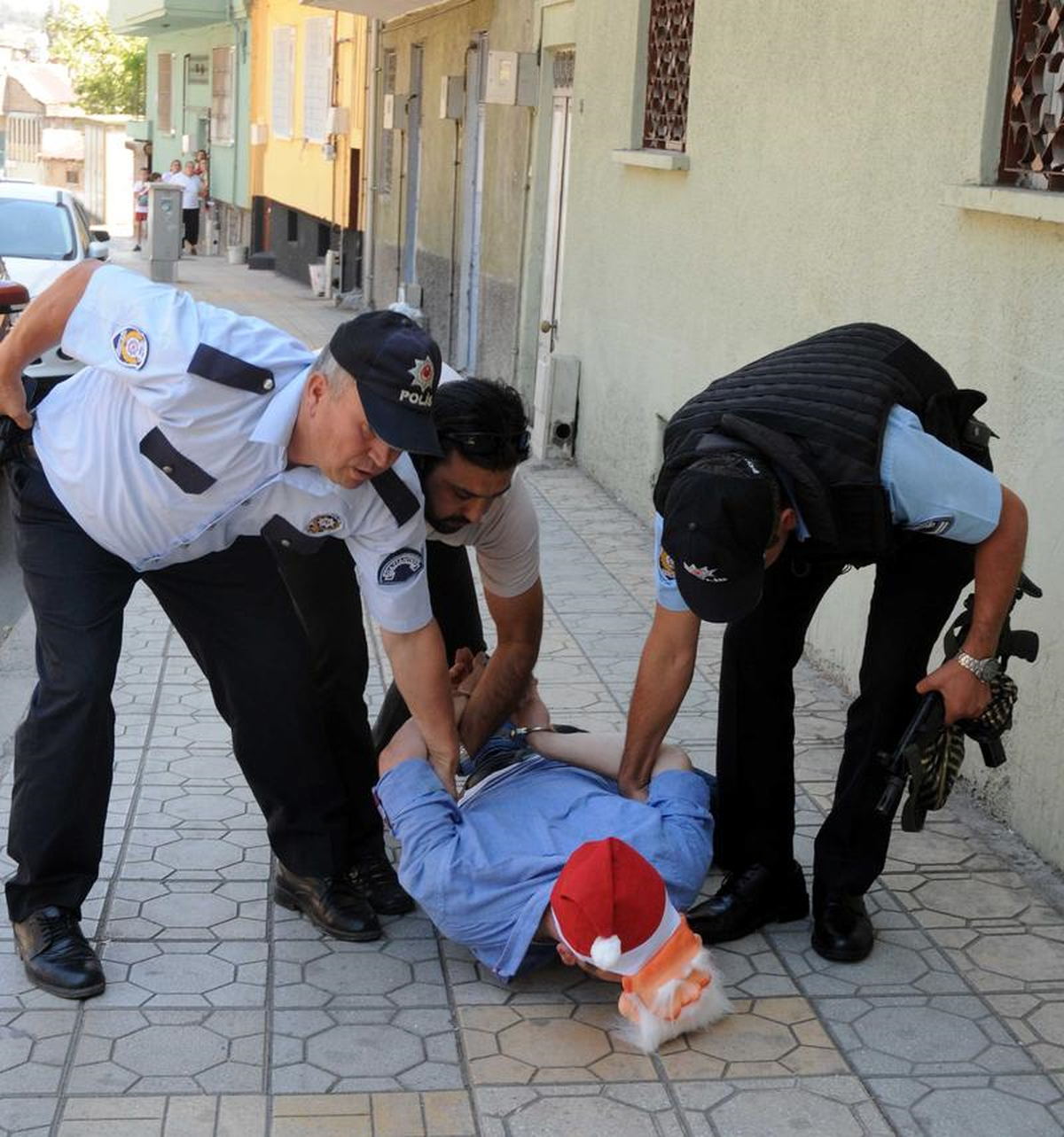 Kahramanmaraş\'ta Soygun Tatbikatı